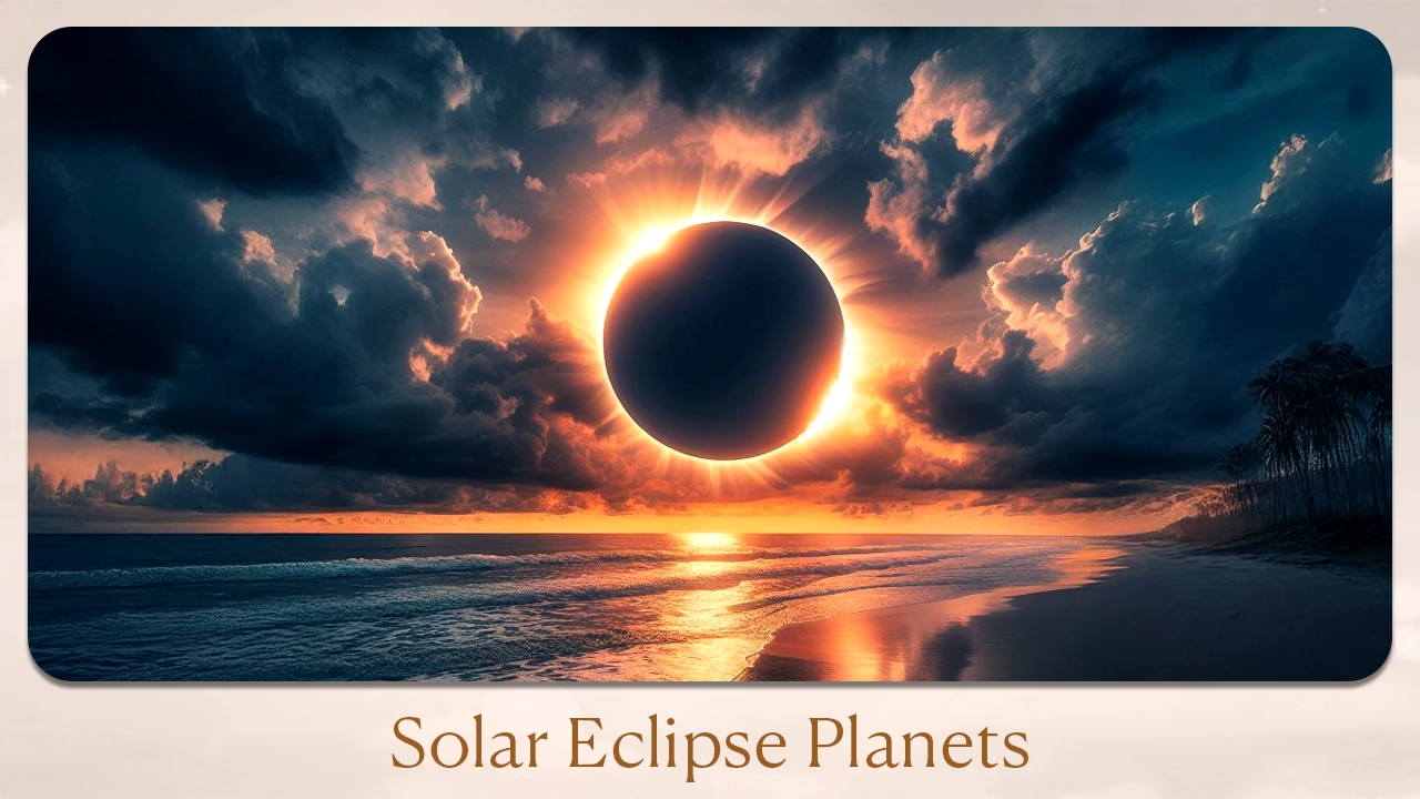 Solar Eclipse Planets